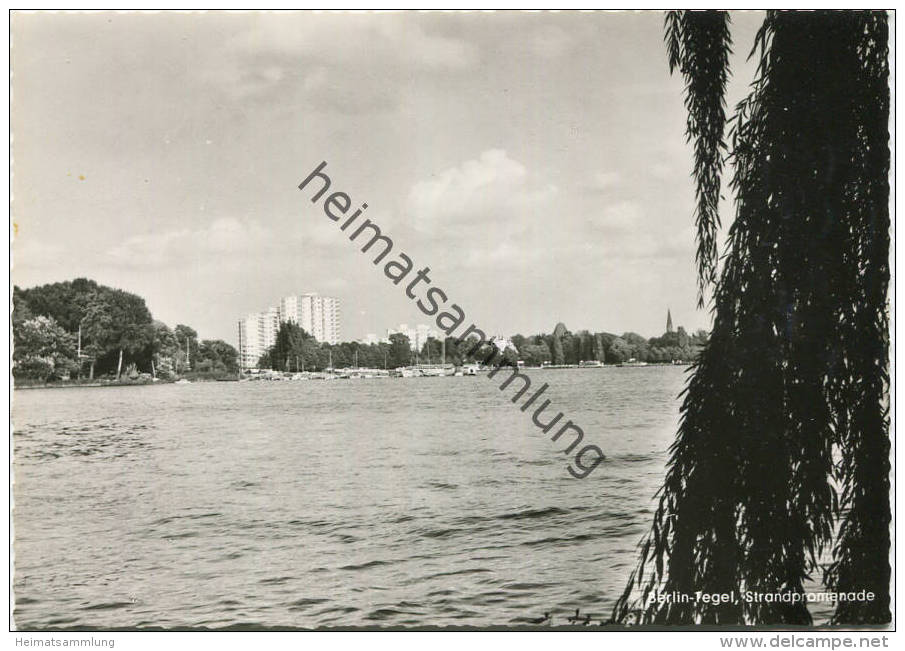 Berlin-Tegel - Strandpromenade - Foto-AK Großformat - Verlag Kunst Und Bild Berlin - Tegel