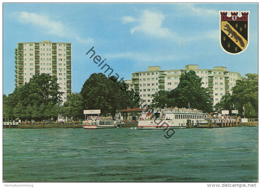 Berlin-Tegel - Blick Auf Die Strandpromenade - AK Großformat - Verlag Kunst Und Bild Berlin - Tegel