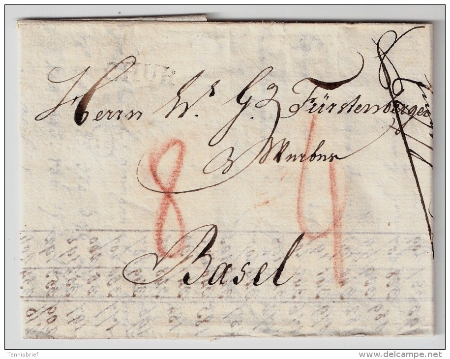 Schweiz, 1808, Früher L1 " CHUR " , #4456 A - ...-1845 Vorphilatelie