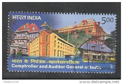 INDIA, 2010, FINE USED, 1st Day Cancelled, Comptroller And Auditor General Of India, - Oblitérés