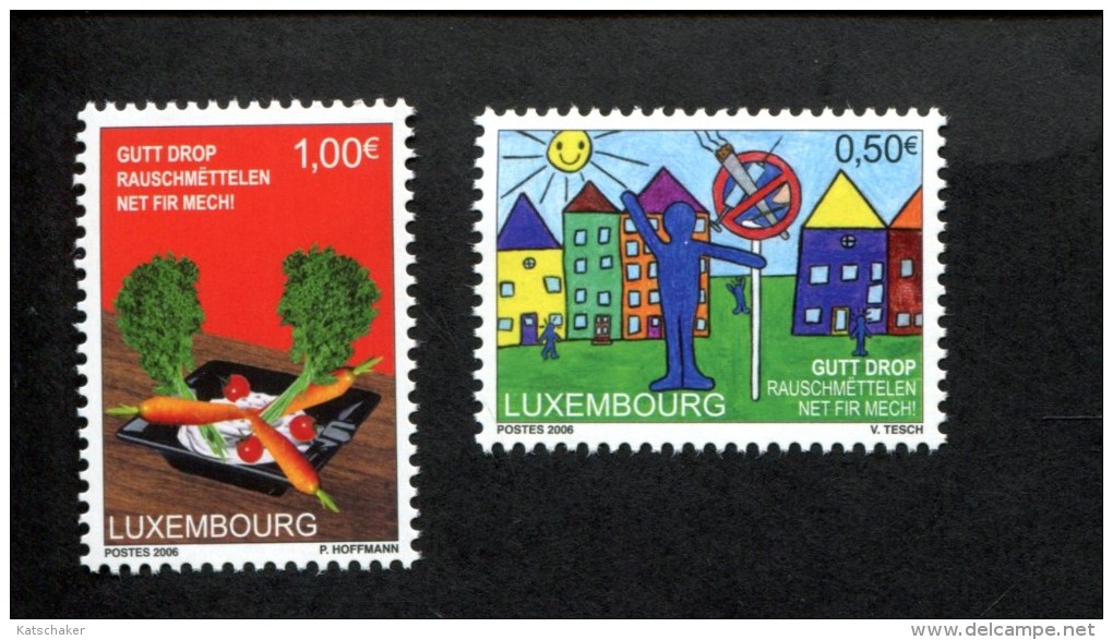 LUXEMBURG POSTFRIS MINT NEVER HINGED POSTFRISCH EINWANDFREI YVERT 1671 1672 - Ungebraucht