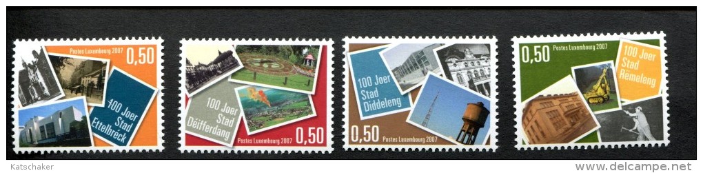 345882045 LUXEMBURG POSTFRIS MINT NEVER HINGED POSTFRISCH EINWANDFREI YVERT 1696 1697 1698 1699 - Nuevos