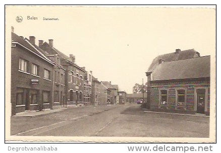 BALEN: Statiestraat (gekartelde Rand) - Balen