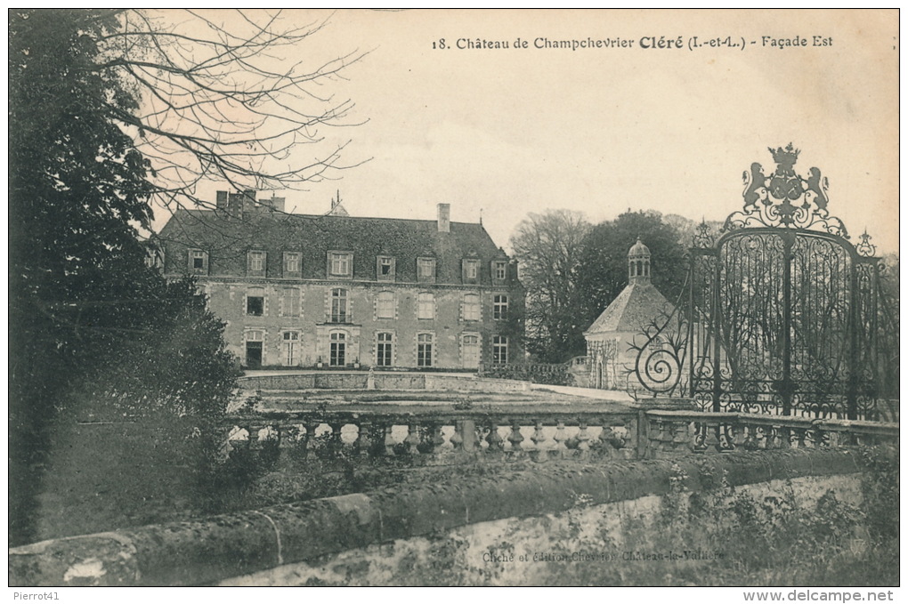 CLÉRÉ - Château De CHAMPCHEVRIER - Cléré-les-Pins
