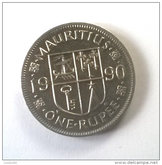 Monnaies - Maurice - 1 Rupee 1990 - Superbe - - Mauritius