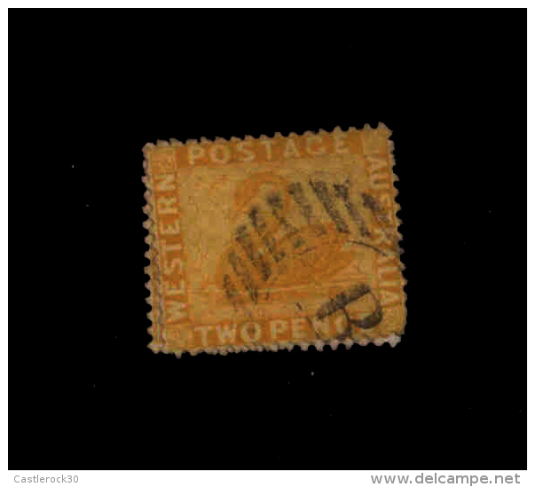 E) 1860 AUSTRALIA, MUTE CANCELLATION B - Used Stamps