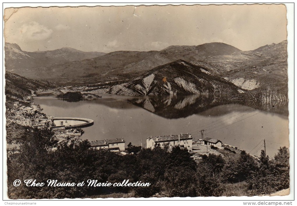 LE BARRAGE DE CASTILLON - LE LAC VERS CASTELLANE - CPSM - Castellane