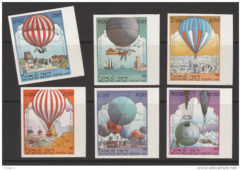 LAOS  NON DENT./IMPERF  BALON    **  MNH  VF   M317 - Laos