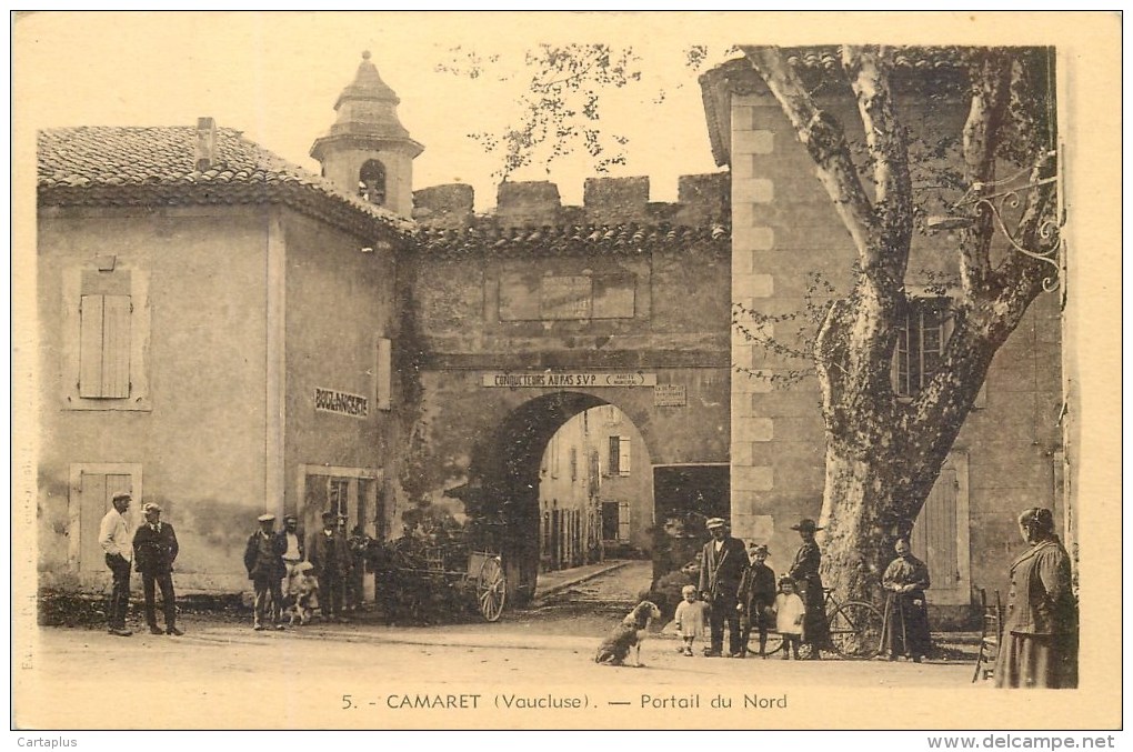 CAMARET PORTAIL DU NORD - Camaret Sur Aigues