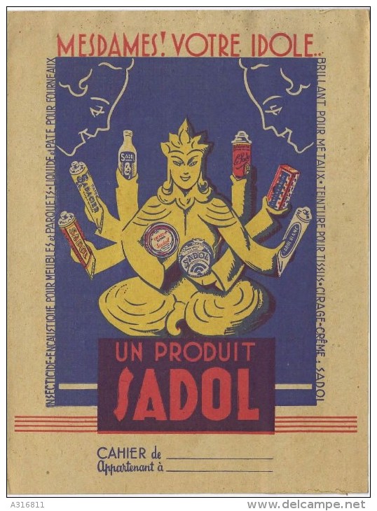 PROTEGE CAHIERS  UN PRODUIT  SADOL - P