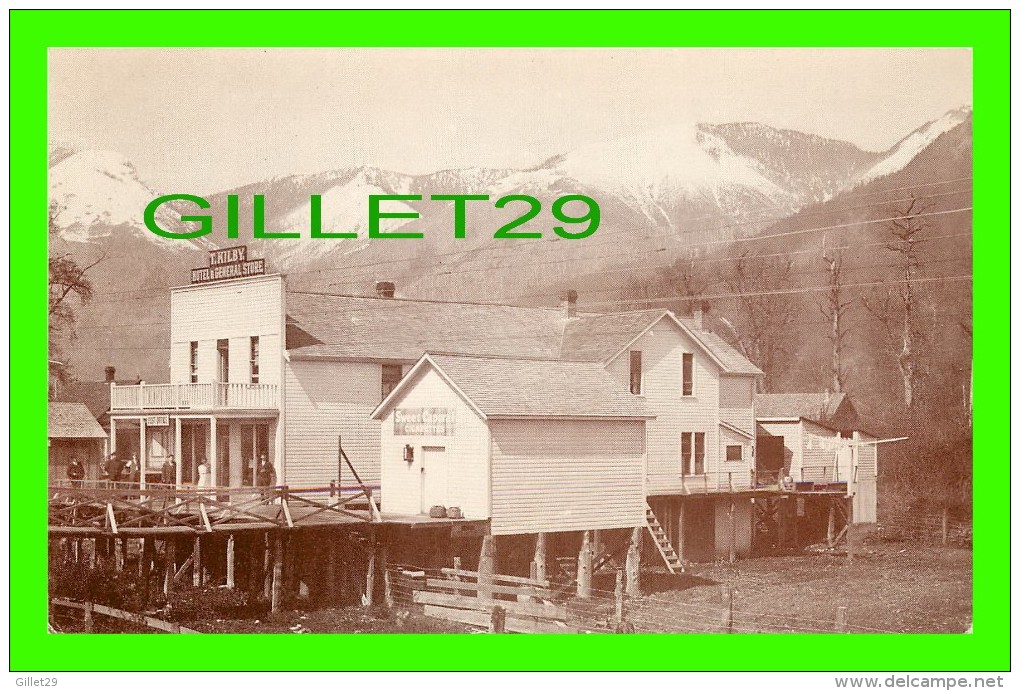 HARRISON MILLS, BC - T.  KILBY HOTEL & GENERAL STORE IN 1904 - PEERLESS PRINTERS LTD - - Autres & Non Classés