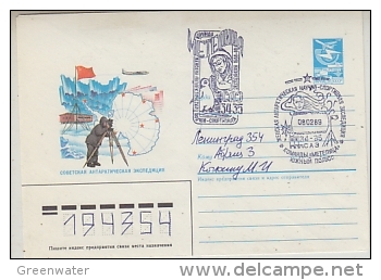 Russia 1989 Antarctica Cover (26265) - Onderzoeksstations