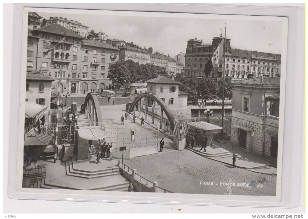 CROATIA  RIJEKA FIUME  Nice Postcard - Croatie