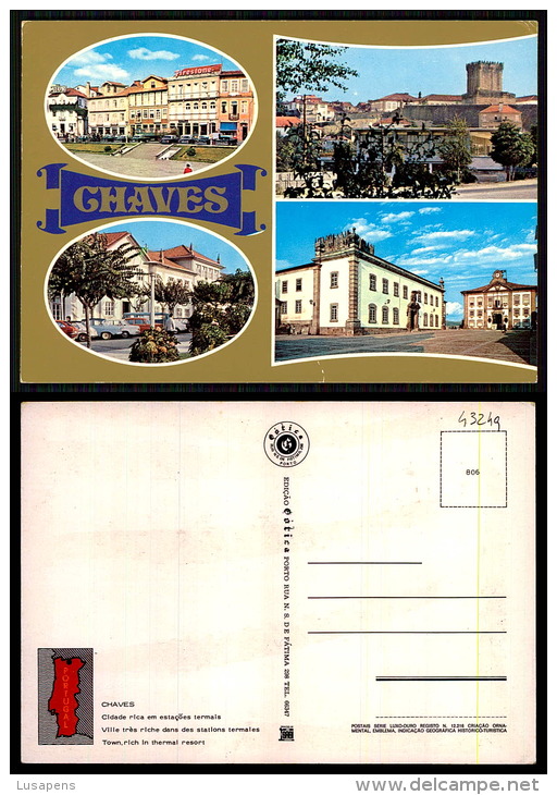 PORTUGAL COR 43249 - CHAVES - Vila Real