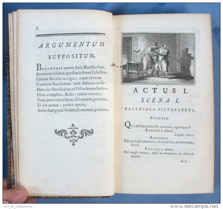 COMÉDIES De PLAUTE / 3 Tomes BARBOU De 1759, Illustrés - 1701-1800