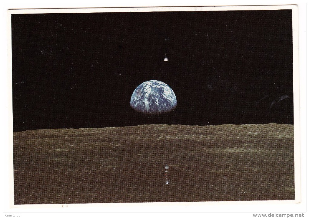 Apollo 11 -  Earth Rise (NASA P.c.) - Sterrenkunde