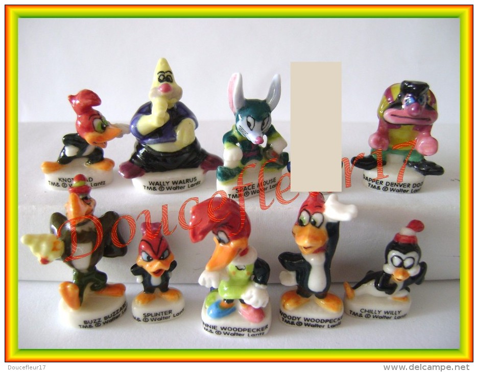 Woody Woodpecker II ... Lot De 9 ... Ref AFF : 82-2004 .. (pan 0015) - Cartoons