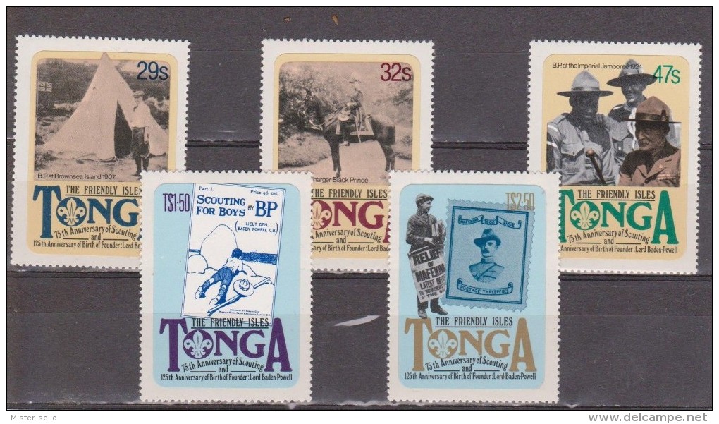 BOY SCOUTS. TONGA 1982. NUEVO - MNH ** - Nuevos