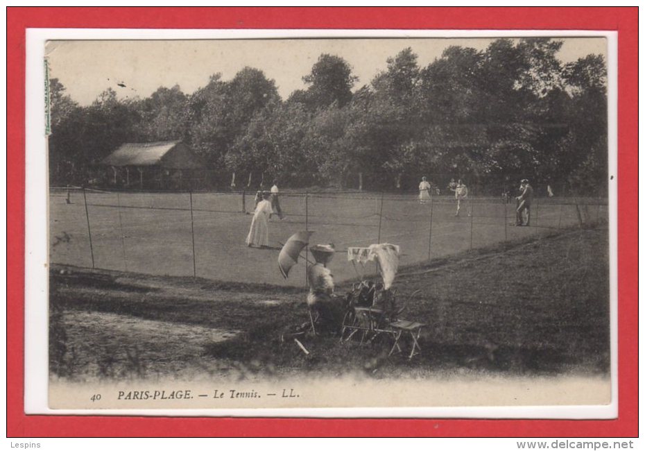 62  - PARIS PLAGE -- Le Tennis - Le Touquet