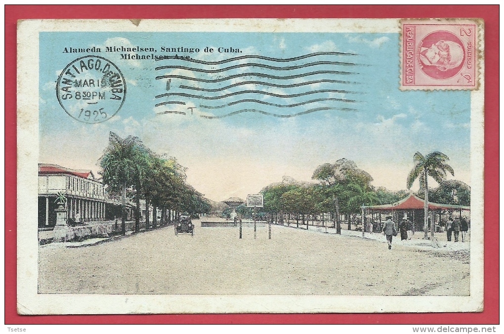 Cuba - Almaeda Michaelsen , Santiago De Cuba - 1925 ( Voir Verso ) - Cuba