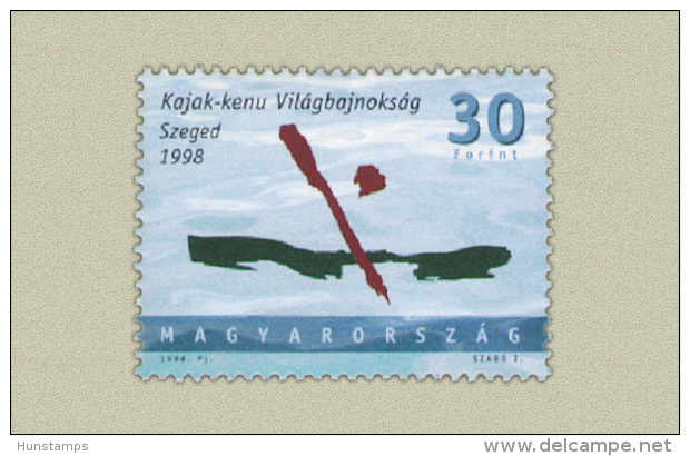 Hungary 1998. Watersport Set MNH (**) Michel: 4503 / 0.50 EUR - Nuevos