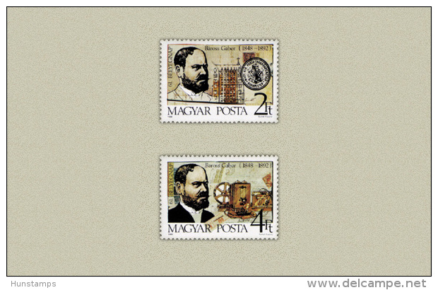 Hungary 1988. Gábor Baross - Stampday Set MNH (**) Michel: 3990-3991 / 1.50 EUR - Neufs