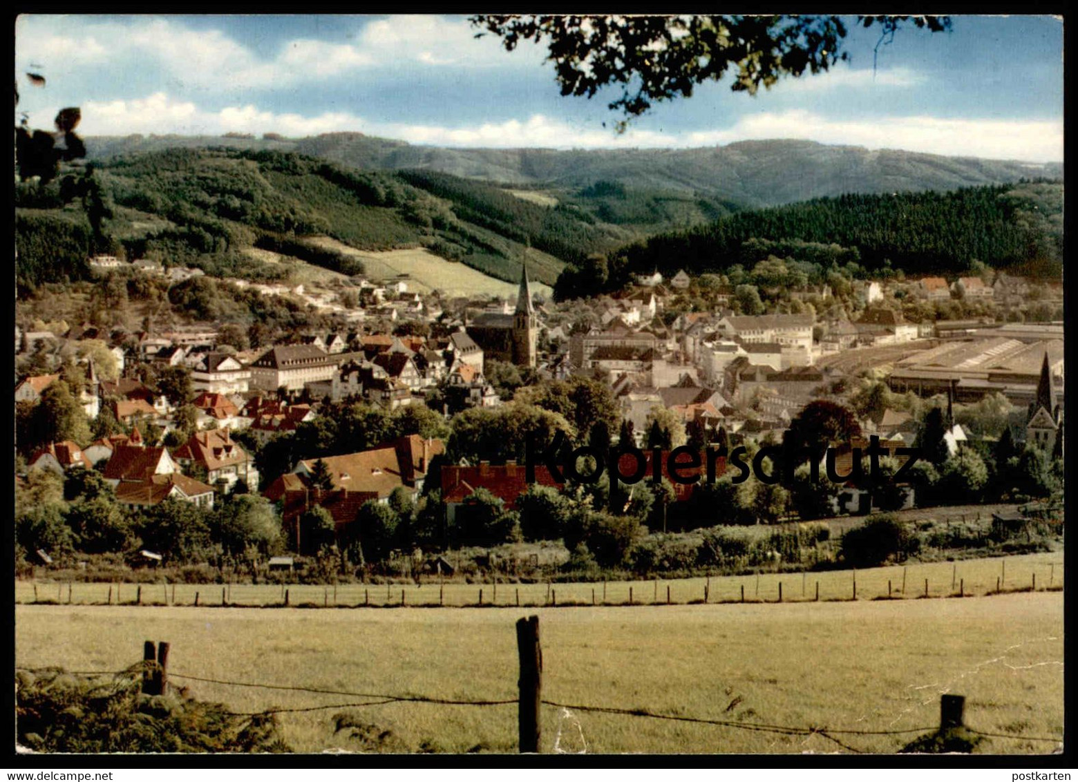 ÄLTERE POSTKARTE GUMMERSBACH IM OBERBERGISCHEN PANORAMA GESAMTANSICHT Total Totalansicht Cpa Postcard Ansichtskarte AK - Gummersbach