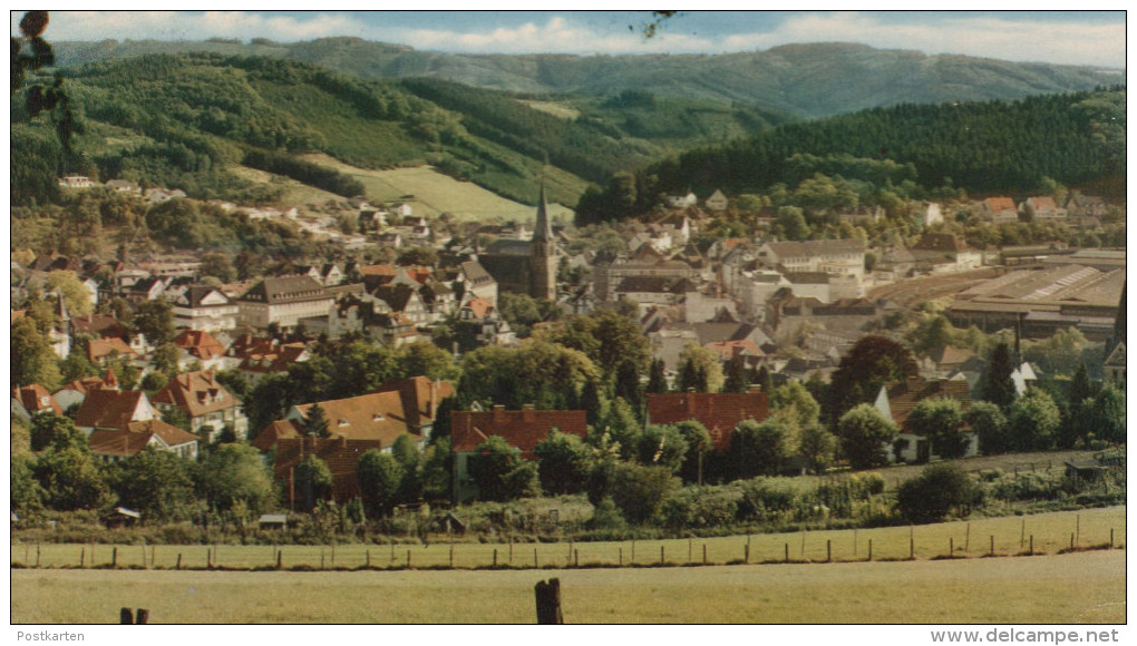 ÄLTERE POSTKARTE GUMMERSBACH IM OBERBERGISCHEN PANORAMA GESAMTANSICHT Total Totalansicht Cpa Postcard Ansichtskarte AK - Gummersbach