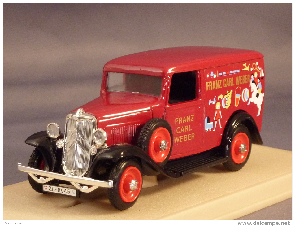 Eligor, Citroën 500kg Camionnette Franz Carl Weber, 1934, 1:43 - Eligor