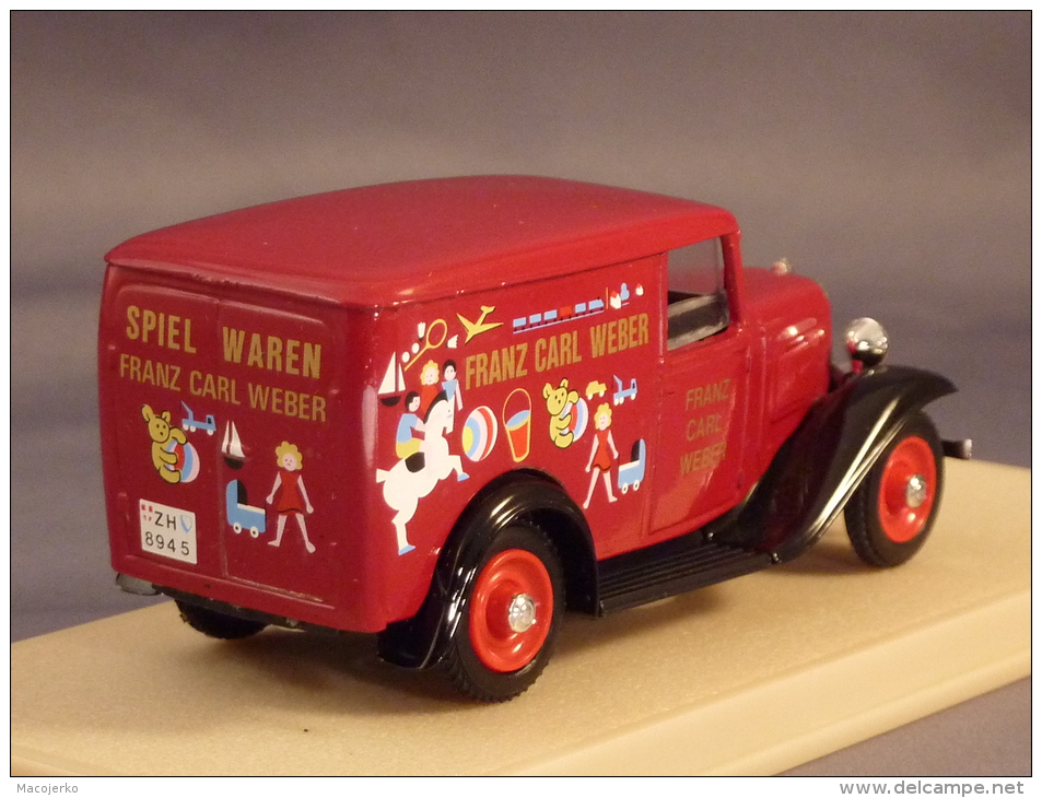 Eligor, Citroën 500kg Camionnette Franz Carl Weber, 1934, 1:43 - Eligor