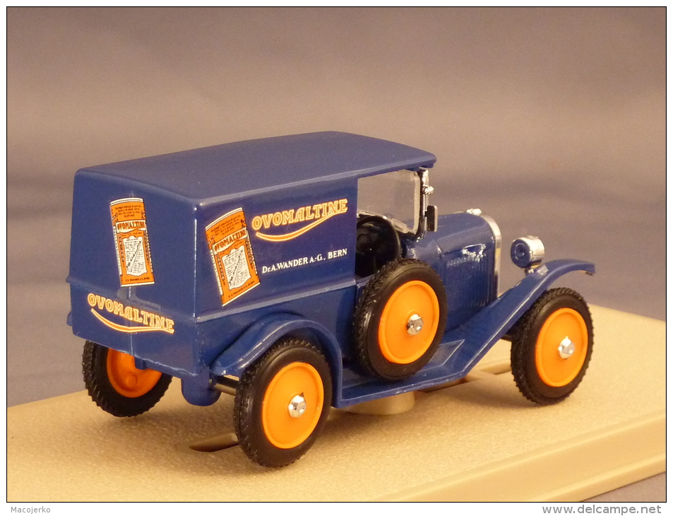 Eligor 1064, Opel Laubfrosch Camionnette Ovomaltine, 1925, 1:43 - Eligor