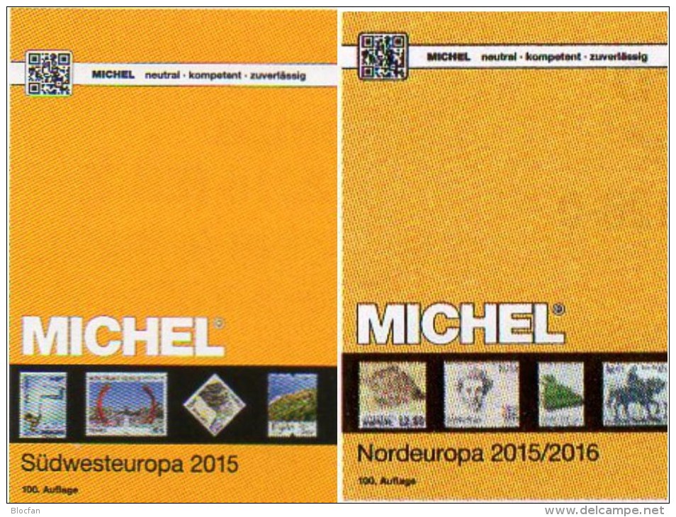 Deutschland+Europa Band 1-7 Katalog MICHEL 2016 Neu 538€ Stamp D A B CSR E F GR HU I IS FL N NL P PL RU S UK SU SF TK UA - Literatur & Software