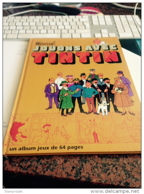 Jouons Avec Tintin - Hergé