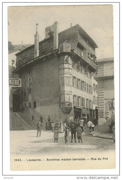 Suisse /Schweiz/Svizzera/Switzerland // Vaud // Lausanne, Ancienne Maison Bernoise, Rue Du Pré - Lausanne