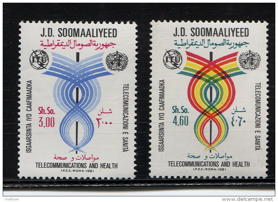 Somalia, Soomaaliyeed, 1981, Space, UIT, Telecommunications Day - Afrika