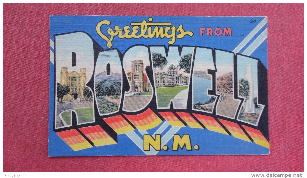 - New Mexico> Roswell   Greetings        ---  - - -2102 - Roswell