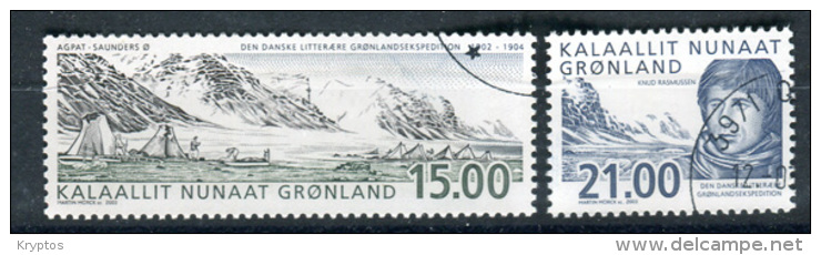 Greenland 2003. Expedition 1902-04. 2 Stamps - Oblitérés