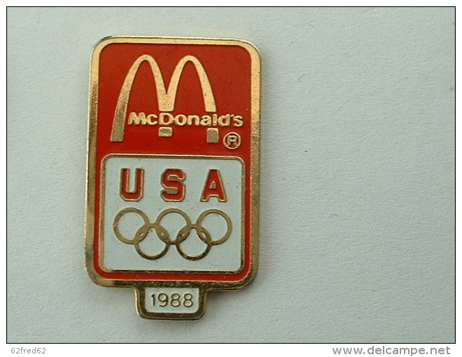 Pin´s Mc DONALD´S USA 1988 - McDonald's