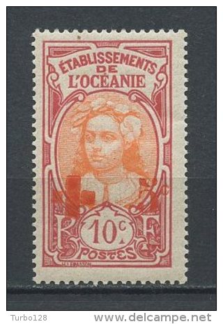 OCEANIE 1913 N° 25 * Neuf = MH Légère Trace De Charnière Cote 2,50 &euro; Tahitienne - Unused Stamps