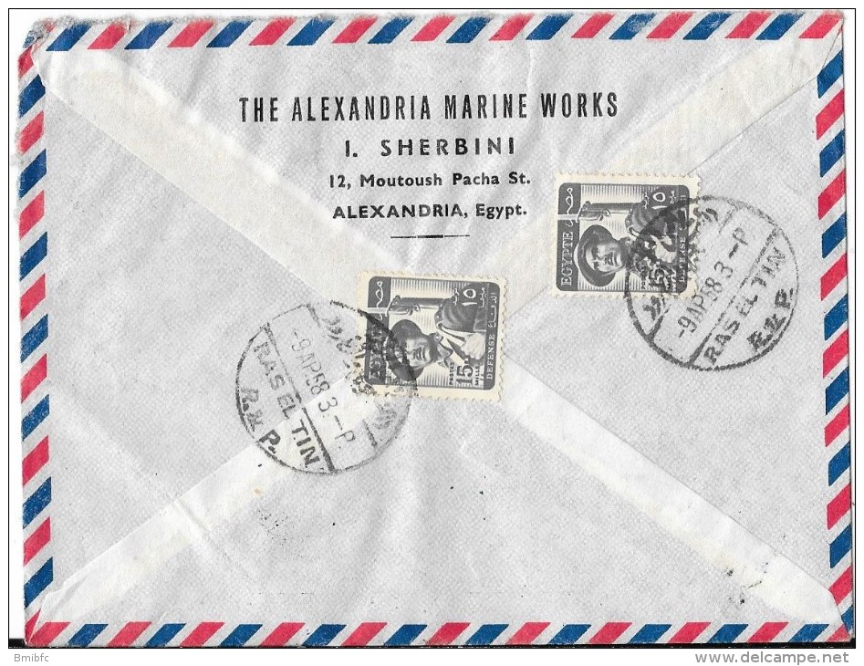 The Alexandria Marine Works - 1958 - Poste Aérienne