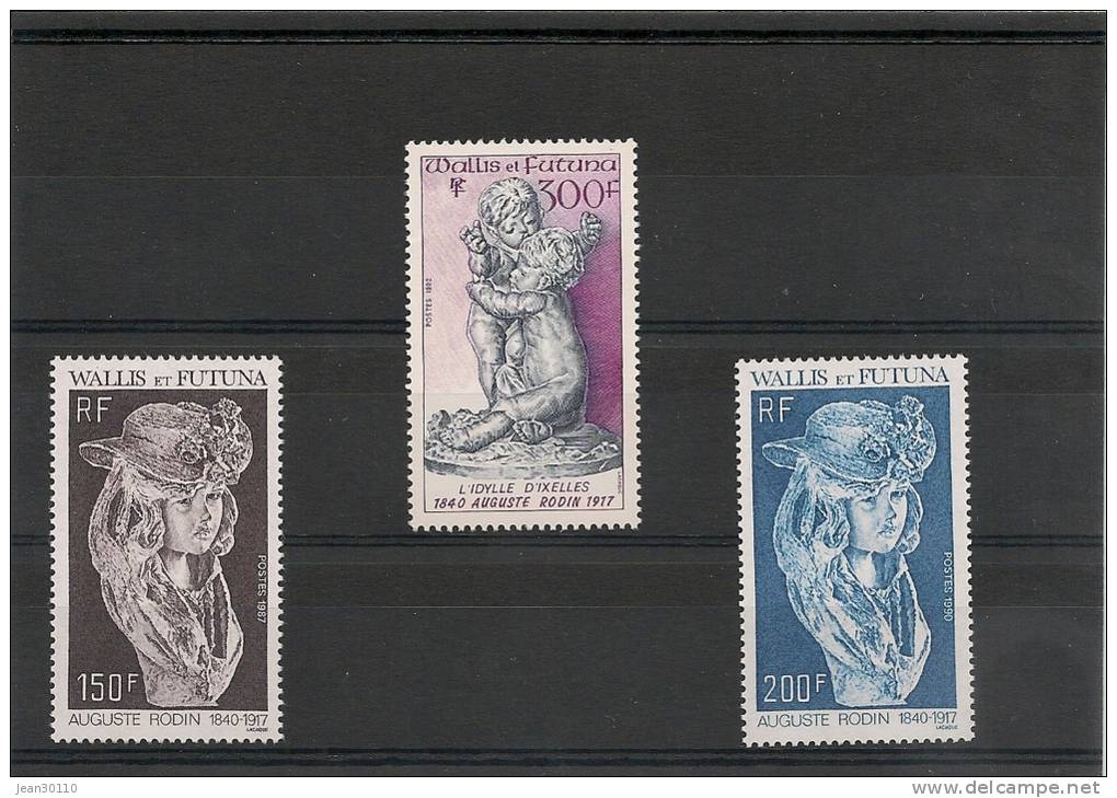 WALLIS ET FUTUNA Timbres ** Sculpture Côte 19,50 € - Collections, Lots & Series