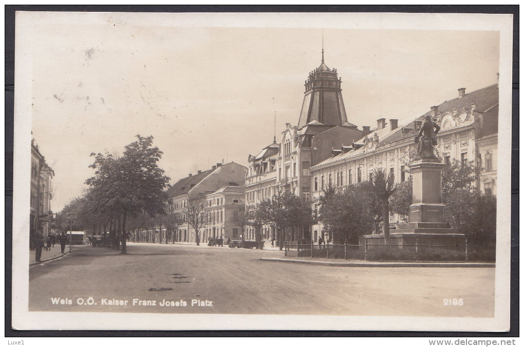 AUSTRIA , WELS , OLD POSTCARD - Wels