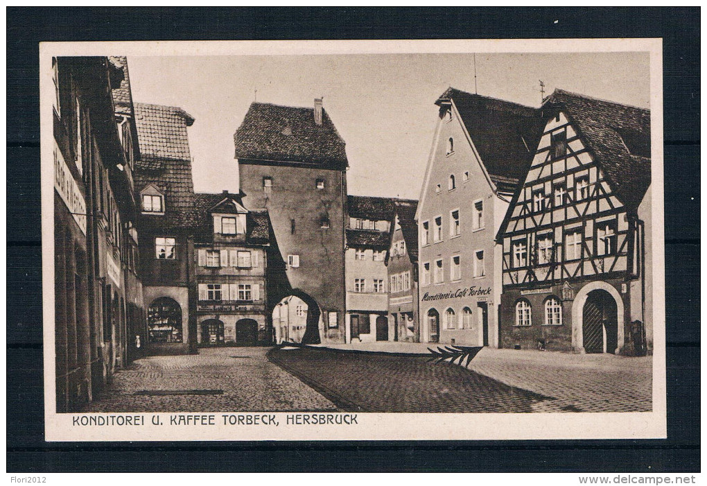 (1722) AK Hersbruck - Konditorei Und Kaffee Torbeck - Hersbruck