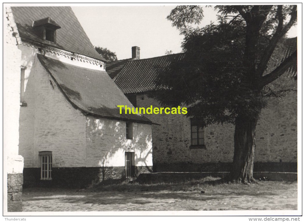 ANCIENNE PHOTO  EPREUVE POUR CPA  BRAINE LE CHATEAU CALME D'APRES MIDI - Kasteelbrakel