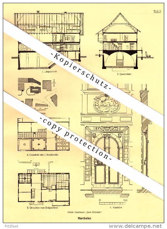 Photographien / Ansichten , 1927 , Marthalen , Thalwil , Horgen , Binziken , Grüningen , Prospekt , Architektur , Fotos - Grüningen