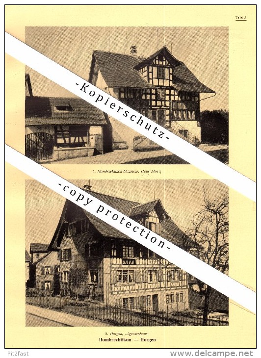 Photographien / Ansichten , 1927 , Hombrechtikon , Horgen , Lützelsee , Prospekt , Architektur , Fotos - Hombrechtikon