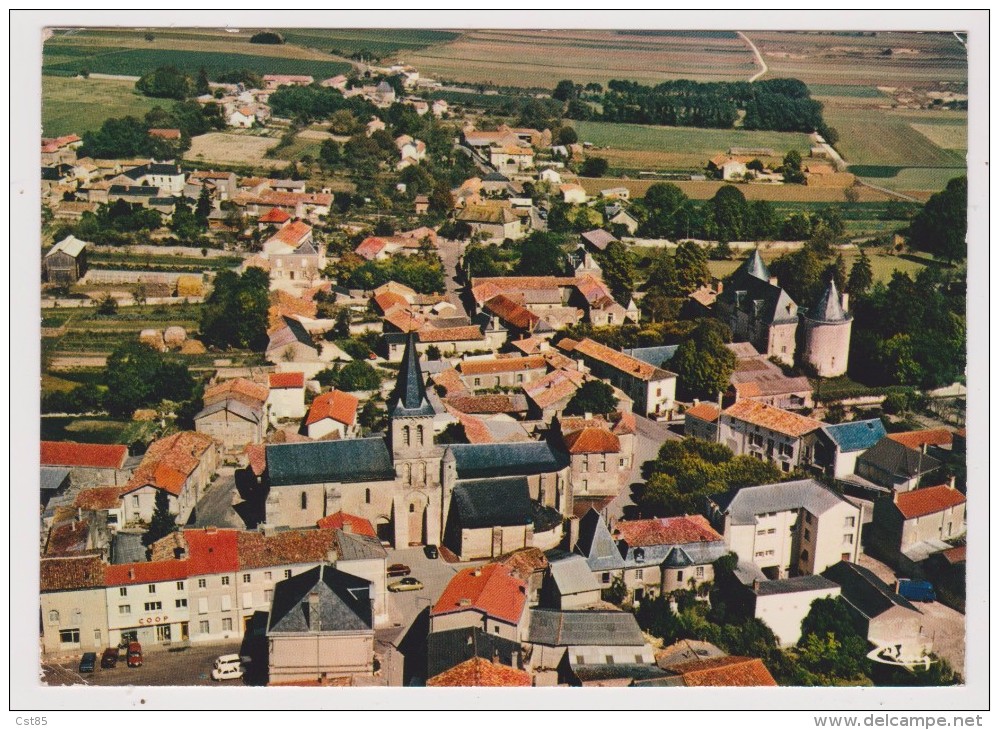 CPM - JAUNAY CLAN - Vue Aérienne - Le Centre De La Ville - Autres & Non Classés