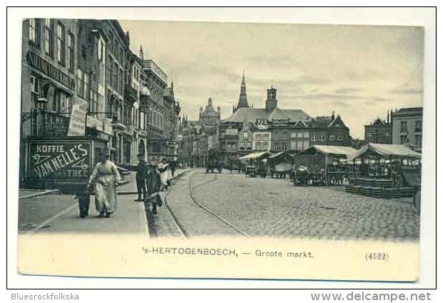 S-Hertogenbosch - Groote Markt Ca 1910 - 's-Hertogenbosch