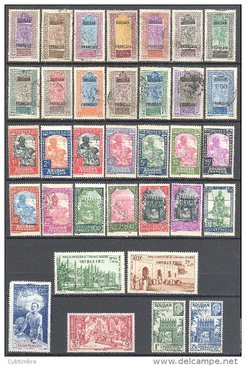 Soudanl:  Lot 34 Valeurs; A PROFITER; PETIT PRIX!!! - Used Stamps