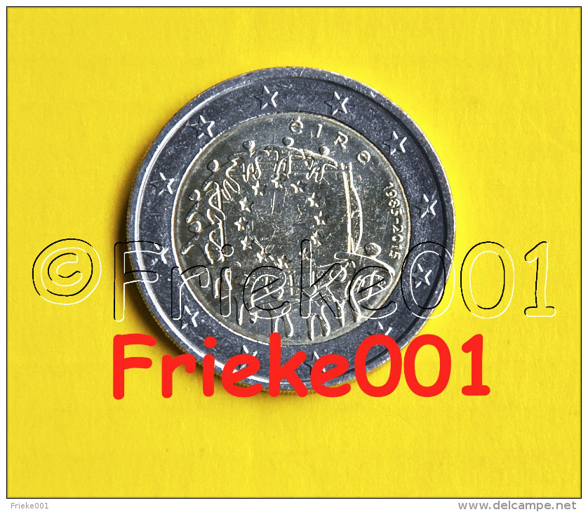 Ierland - Irlande - 2 Euro 2015 Comm.(30 Jaar Europese Vlag) - Irlande